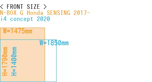 #N-BOX G Honda SENSING 2017- + i4 concept 2020